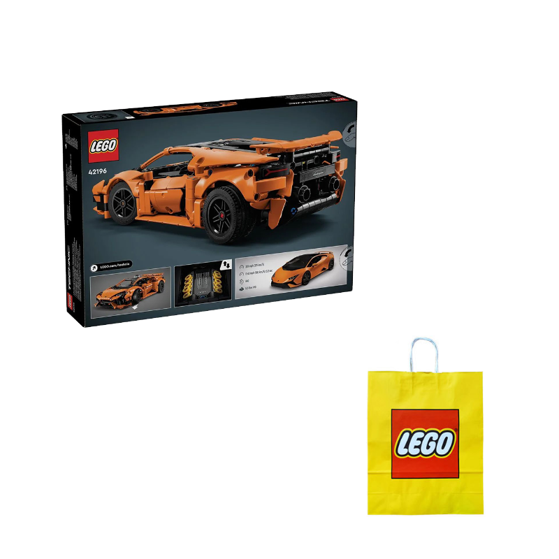 Конструктор LEGO "Оранжевый Lamborghini" (42196) - Boxette Shop